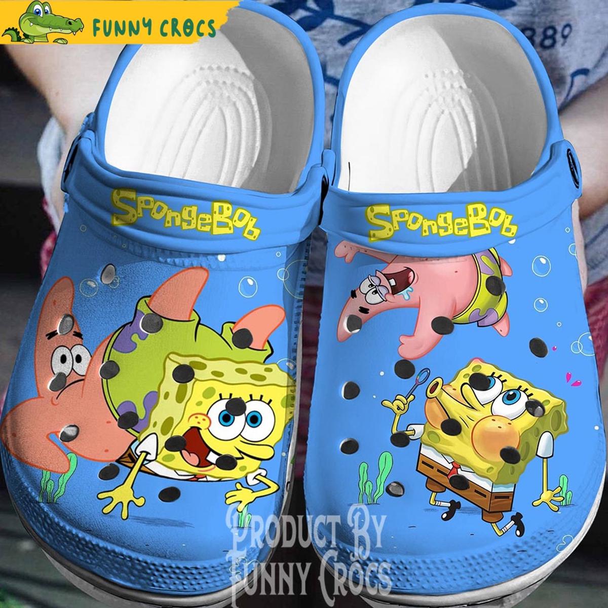 Spongebob Squarepants Halloween Crocs Sandals