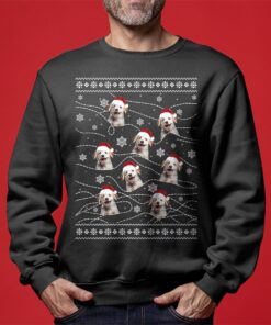 Womens Dog Mom Custom Christmas Sweater