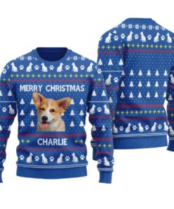 Unique Personalized Dog Christmas Sweater