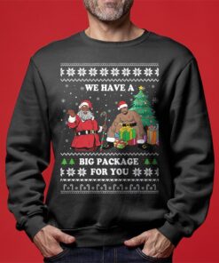 Unique Santa Barry Wood Ugly Xmas Sweaters