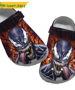 Venom Spiderman Crocs Clog Shoes