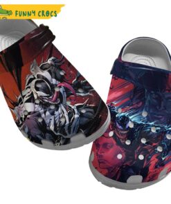 Venom Movie Crocs Slippers