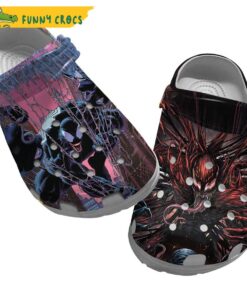 Venom Spiderman Crocs Clog Shoes