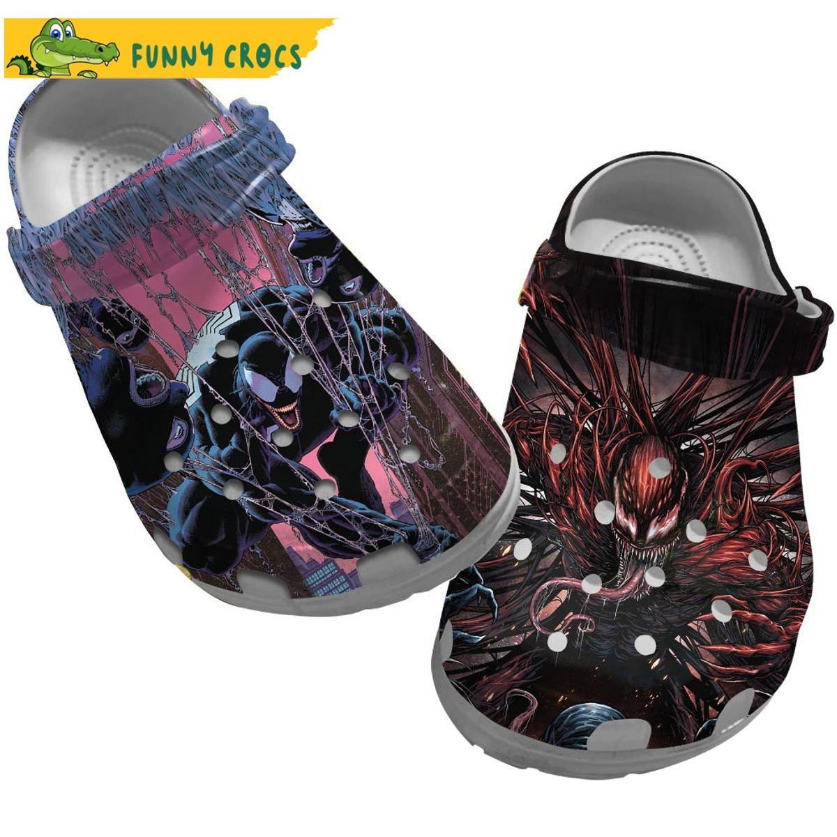 Venom Movie Crocs Slippers