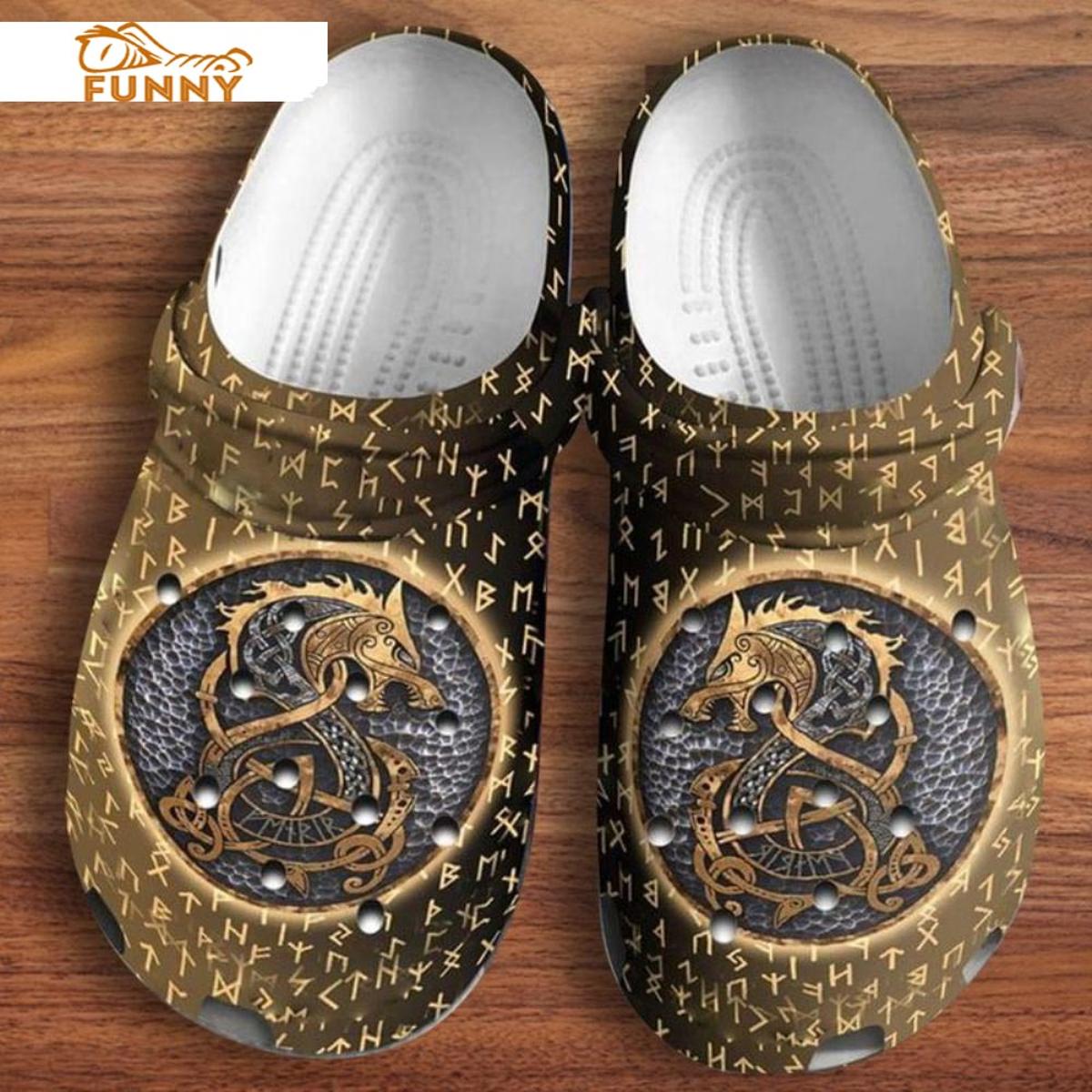 Viking Golden Dragon Crocs Classic