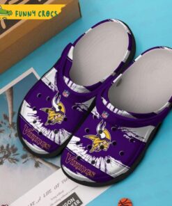 Vikings Crocs Shoes