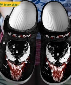 Movie Marvel Venom Gifts Crocs Shoes