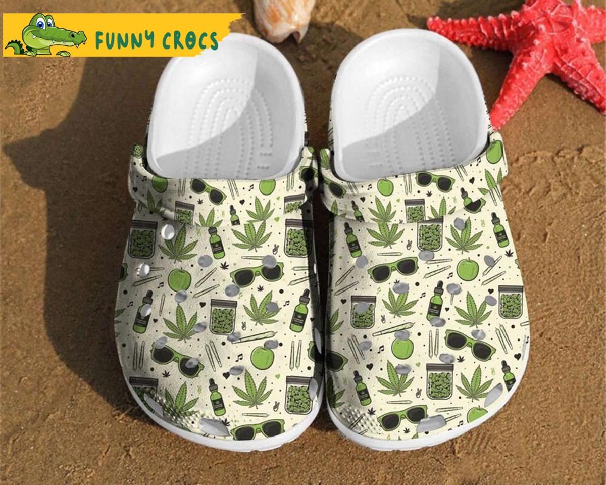 Weed Mom Cannabis Crocs Clog Slippers