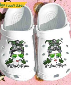 Weed Mom Cannabis Crocs Clog Slippers