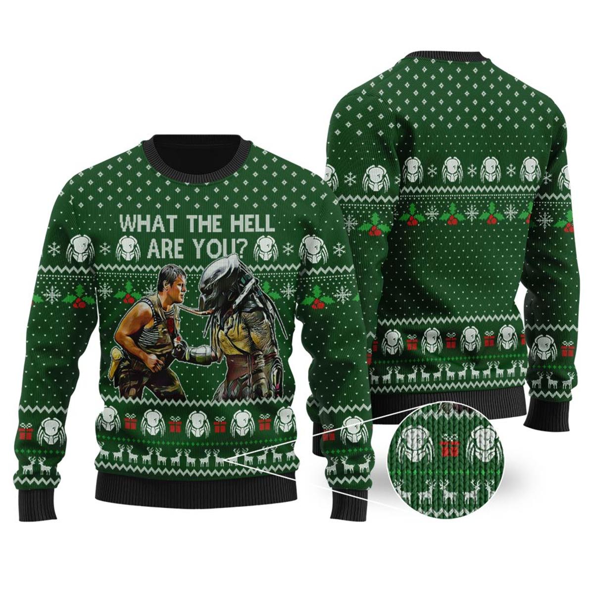 Funny Santa Reindeer Snowman Funny Christmas Sweaterss