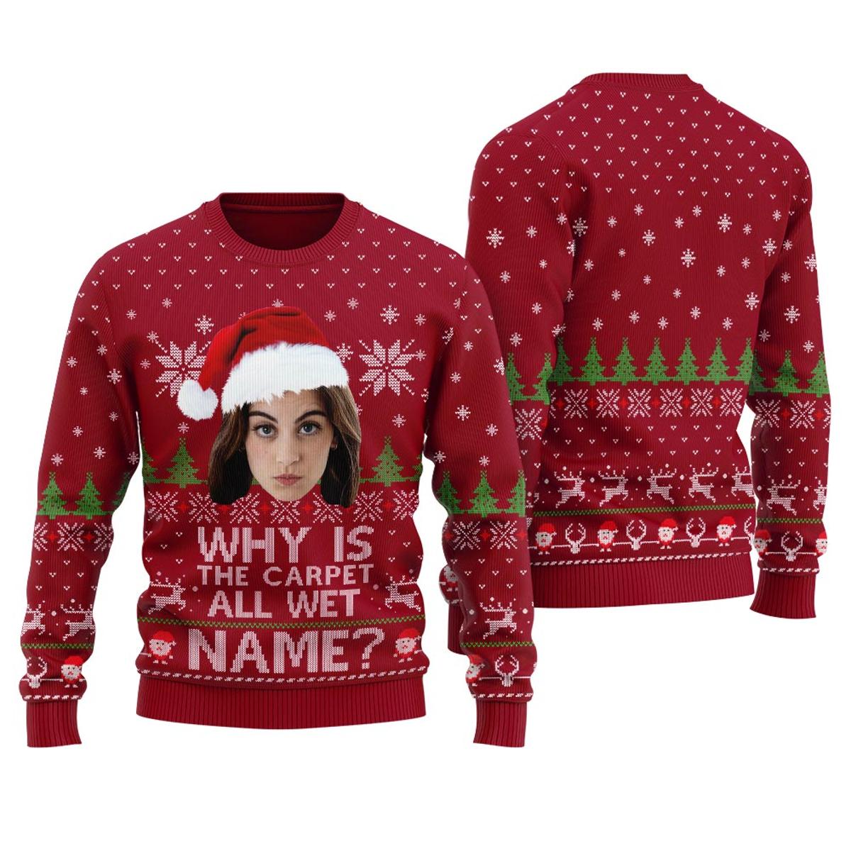 I Dont Know Margo Personalized Christmas Sweater