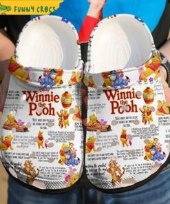 Custom Name Piglet Winnie The Pooh Crocs Clog Slippers