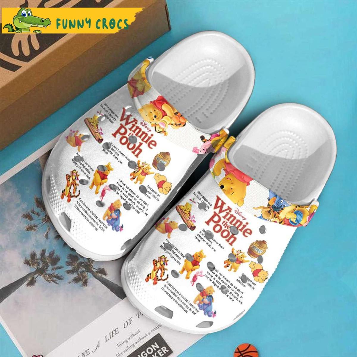 Winnie The Pooh Disney Crocs Slippers