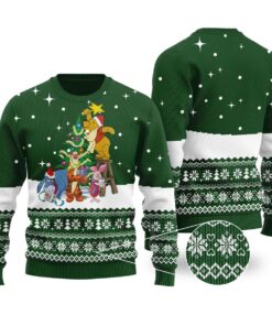 Winnie The Pooh Funny Ugly Christmas Sweater