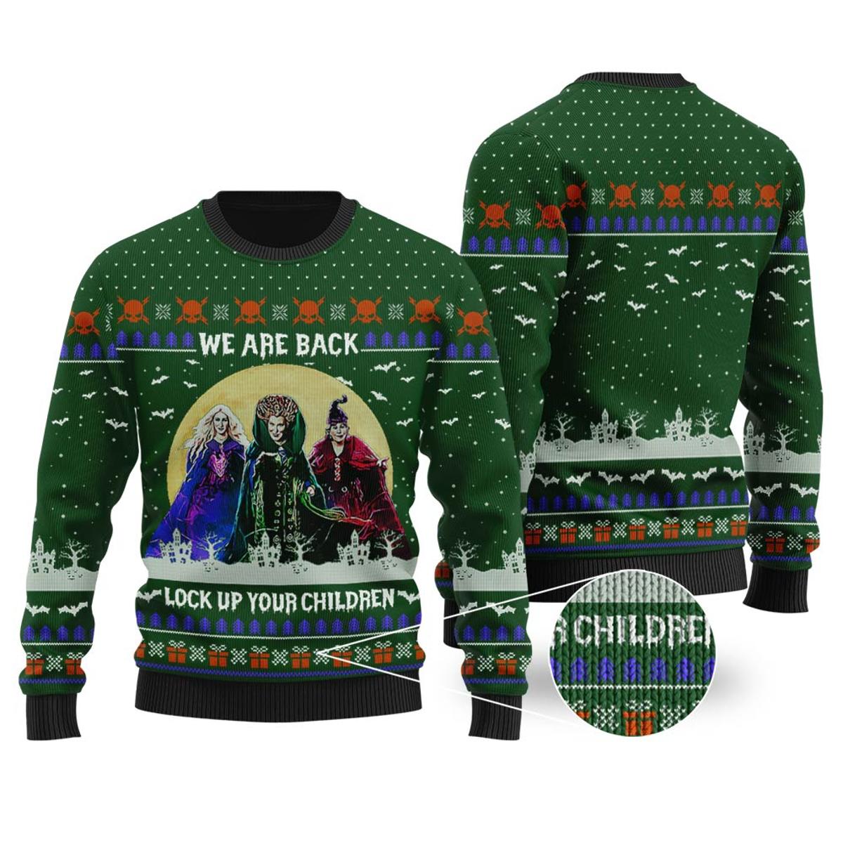 Disney Hocus Pocus 2 Ugly Sweaters