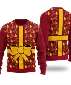 Wrapped Christmas Present Funny Christmas Sweater