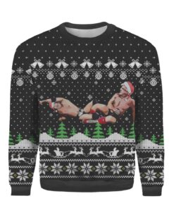 Wrestling Christmas Sweater