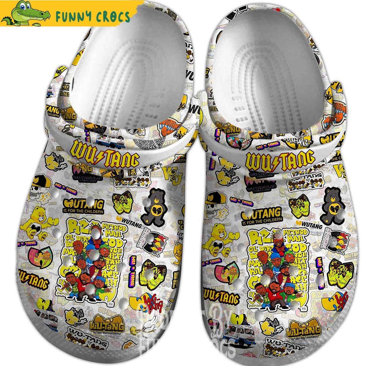 Wu Tang Clan Pattern Crocs Clog Slippers