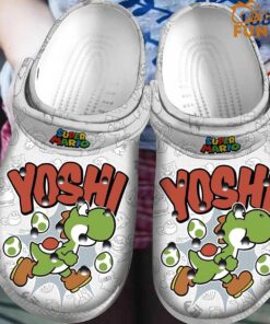 Yoshi Super Mario Crocs Slippers