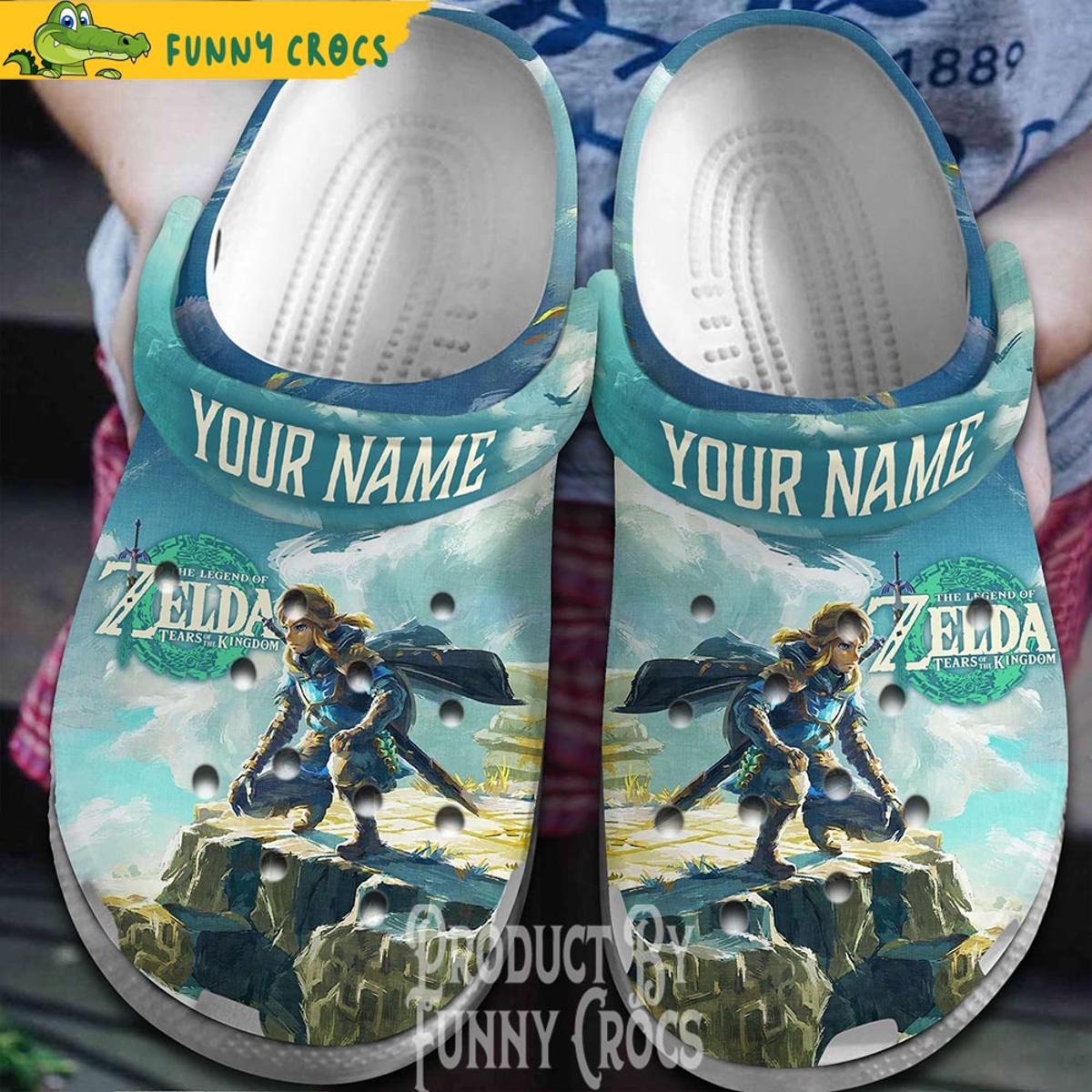 The Legend Of Zelda Crocs Clog Slippers