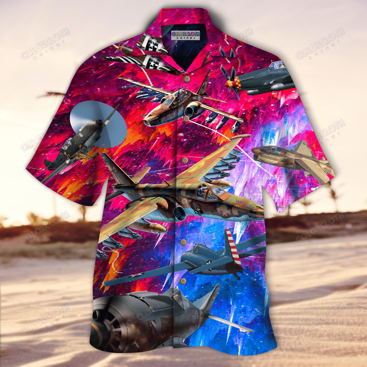 Airplane Hawaiian Shirt For Men And Women