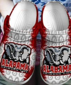 Alabama Crimson Tide Football Crocband Clog Crocs Gift