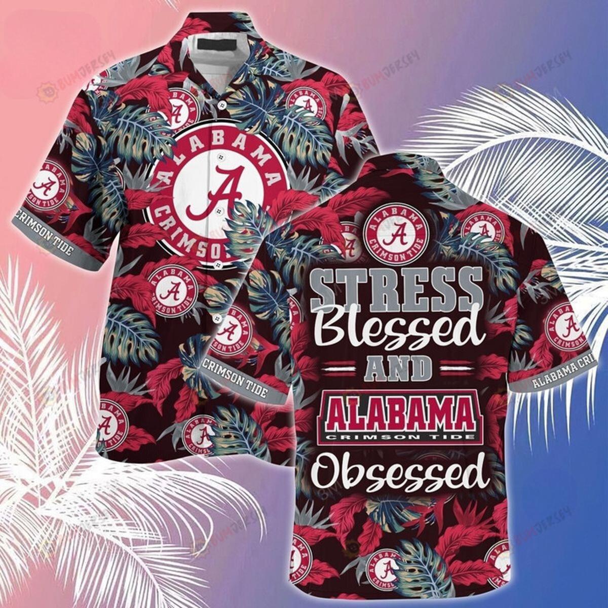 Crimson Alabama Crimson Tide Hawaiian Shirt