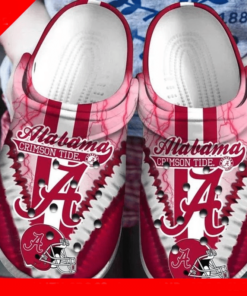 Alabama Crimson Tide Team Crocs Gift For Fans
