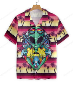 Alien Hawaiian Shirt Best Gift For Fans