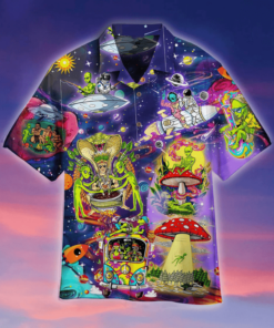 Alien Life In The Universe Hawaiian Shirt Gift For Fans