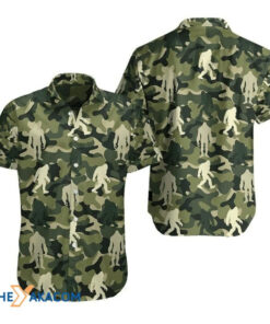 Custom Name Rhodesian Camo Hawaiian Shirt Gift For Fans