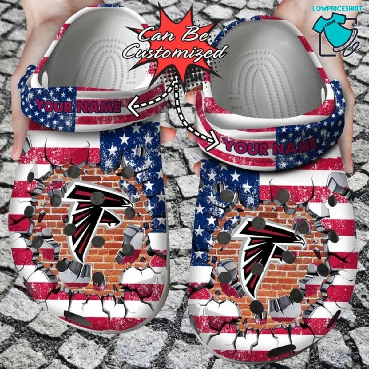 Colorful  Atlanta Falcons Crocs Funny For Fans