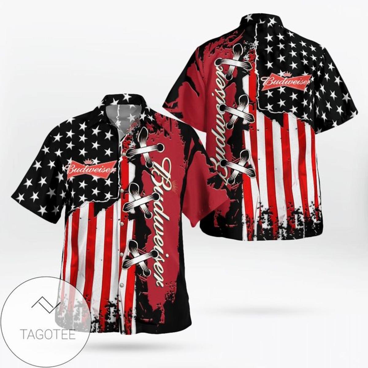 Halloween Budweiser Hawaiian Shirt For Men Women