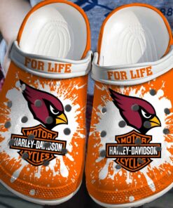 Arizona Cardinals Mens Harley Davidson Crocs