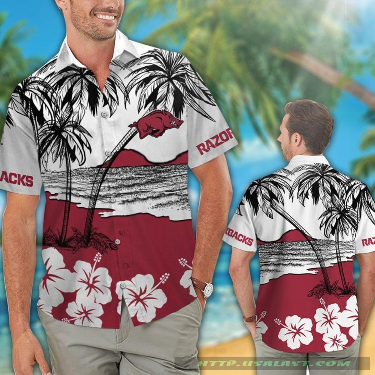 Lgbt Color Tropical Floral Rainbow Hawaiian Shirt For Men Women