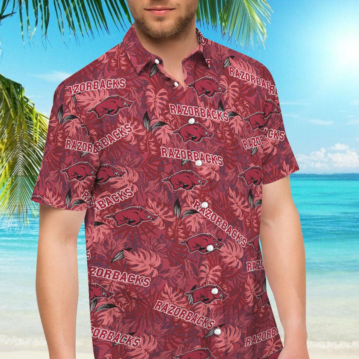 Arkansas Razorbacks Hawaiian Shirt Gift