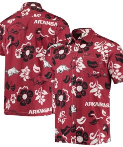 Arkansas Razorbacks Wes & Willy Hawaiian Shirt Gift