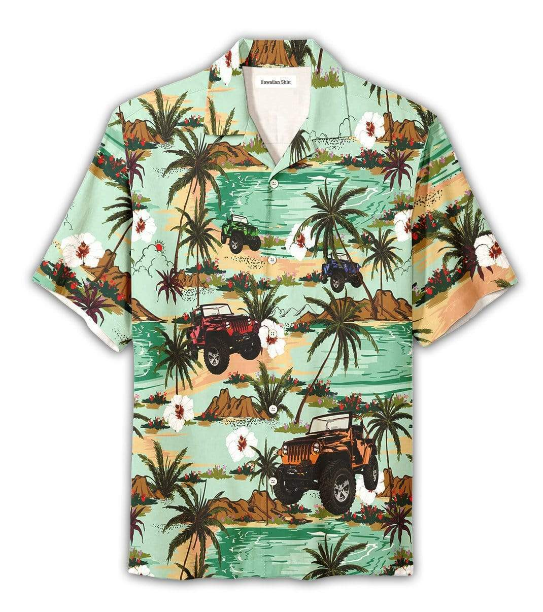 Sunset Duck Jeep Hawaiian Shirt For Men And Women