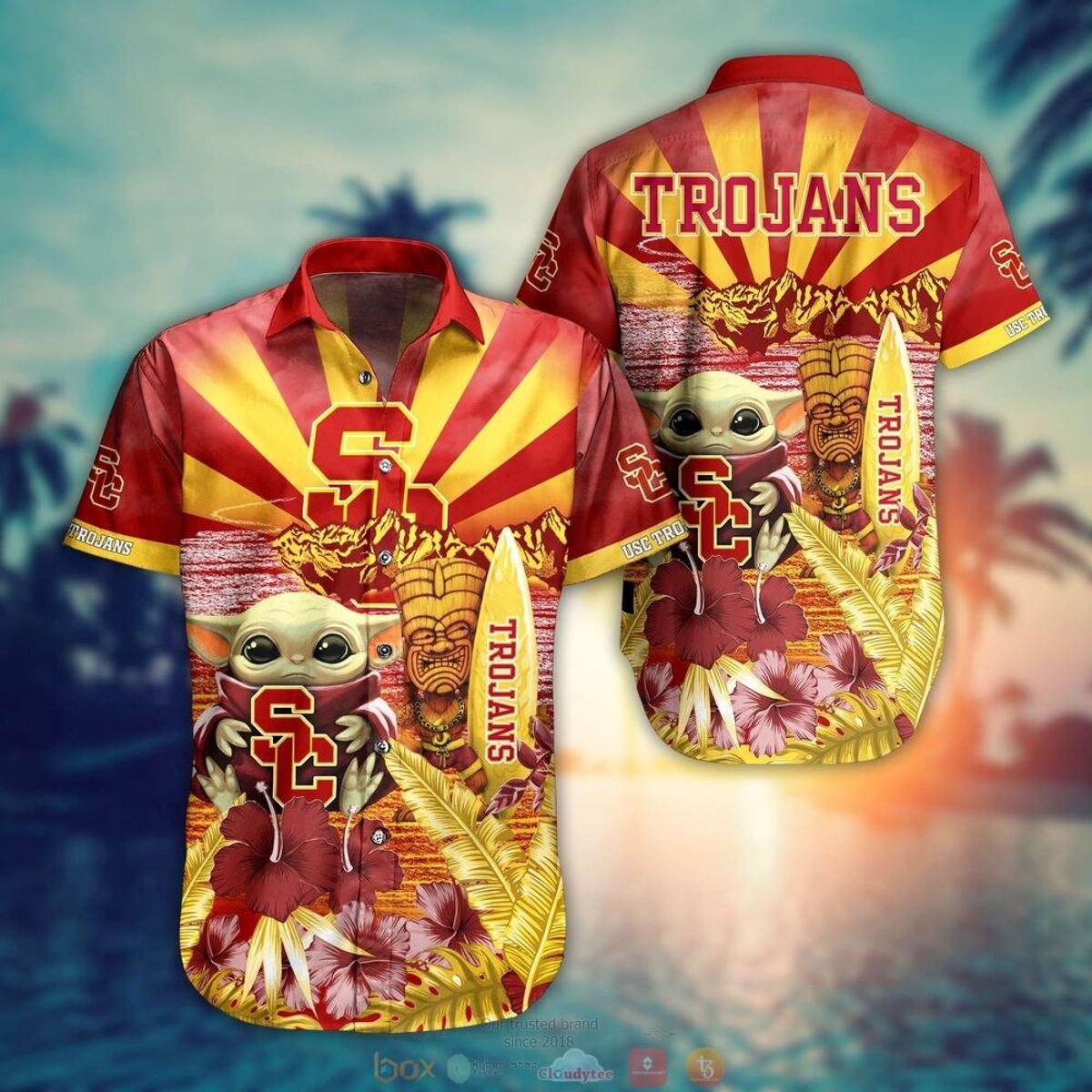 Usc Hawaiian Shirt Outfit For Men