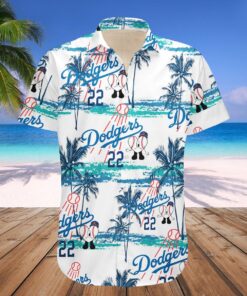 Bad-bunny Dodgers Un Verano Sin Ti Hawaiian Shirt