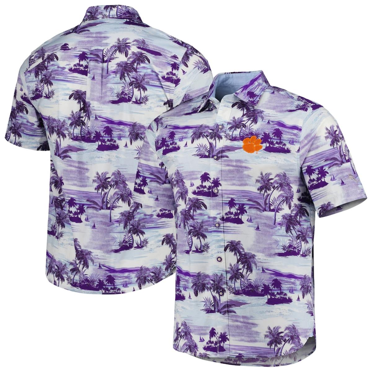 Clemson Tigers Team Tropical Hawaiian Shirt For Fans