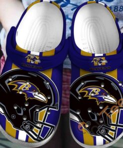 Personalized Baltimore Ravens Crocs Clog