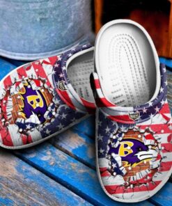 Baltimore Ravens Crocs For Men Women