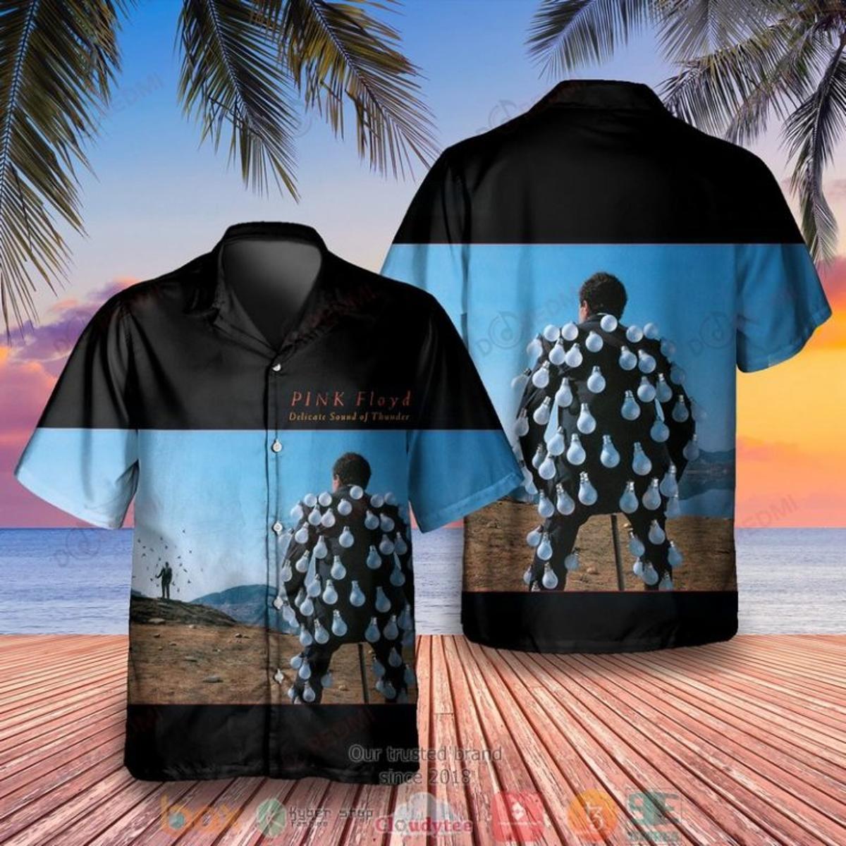 Rock Band Classic Pink Floyd Hawaiian Shirt Size Fron S To 5xl