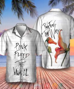 Vintage Collage Universal Pink Floyd Hawaiian Shirt