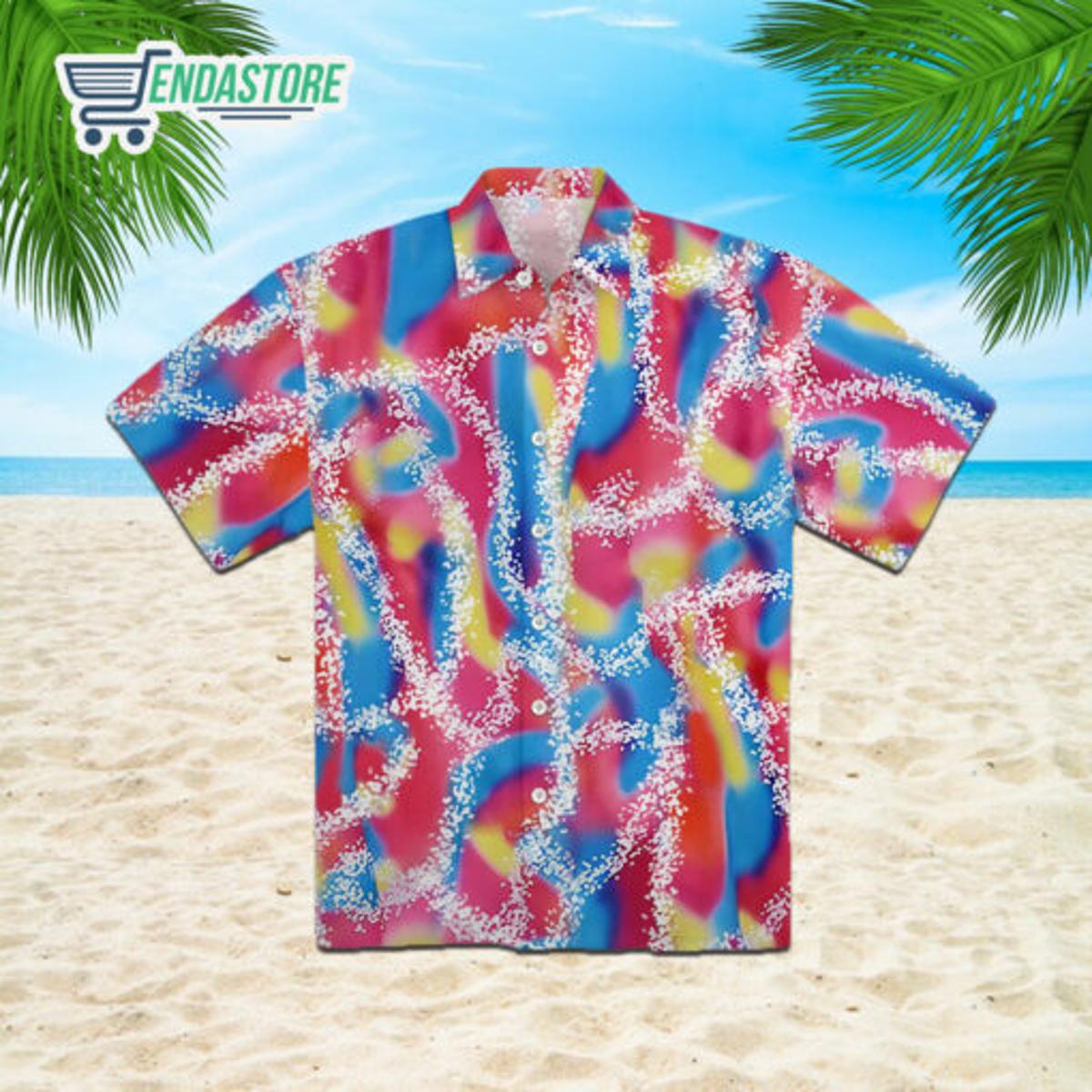 Lgbt Symbols Neon Colorful Rainbow Aloha Shirt Gifts Idea