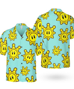 Beach Stylish Shine Sprite Mario Hawaiian Shirt