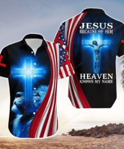 Jesus One Nation Under God Christian Hawaiian Shirt Size Fron S To 5xl