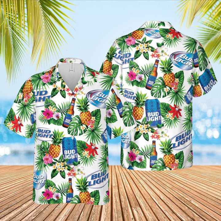 Independence Daybud Light Hawaiian Shirt Outfit For Men