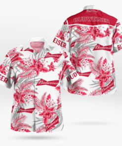 Beer Budweiser Hawaiian Shirt Size Fron S To 5xl